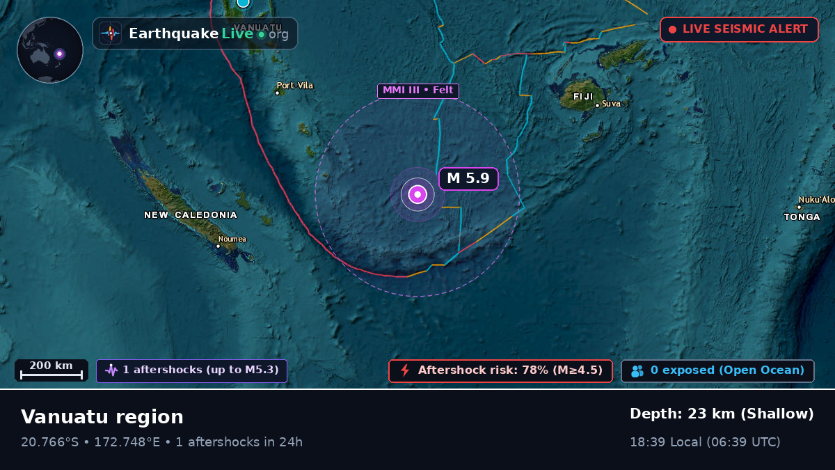 South Pacific Ocean (Vanuatu)