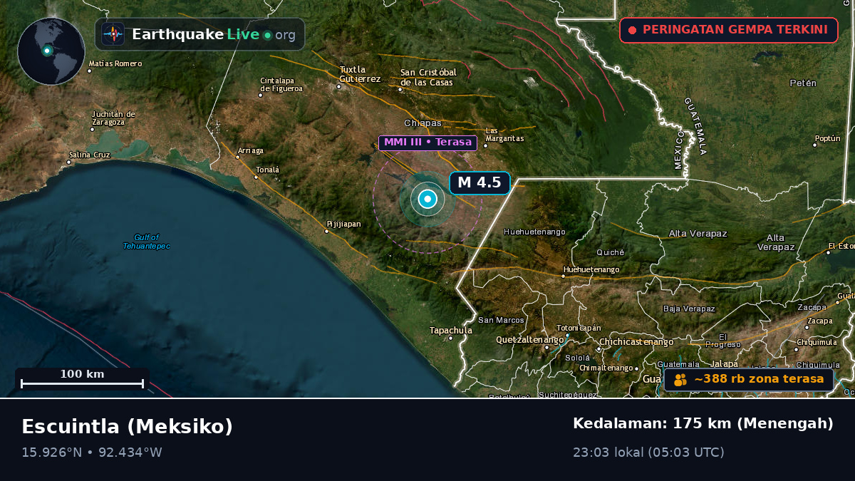Chiapas, Meksiko
