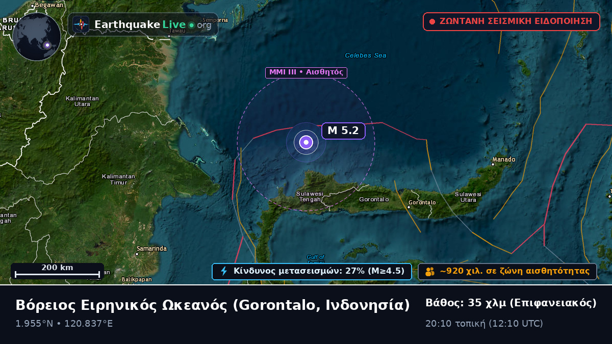 Βόρειος Ειρηνικός Ωκεανός (Ινδονησία)