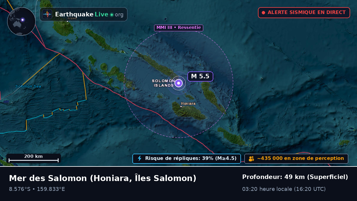 Mer des Salomon (Îles Salomon)