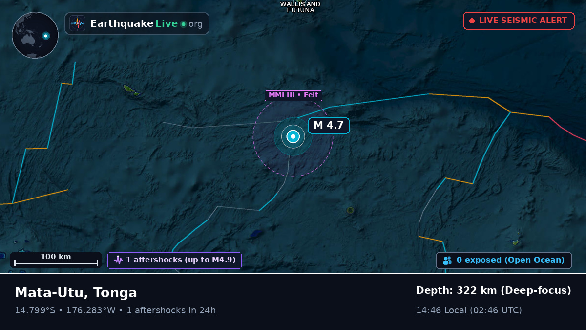 South Pacific Ocean (Tonga)