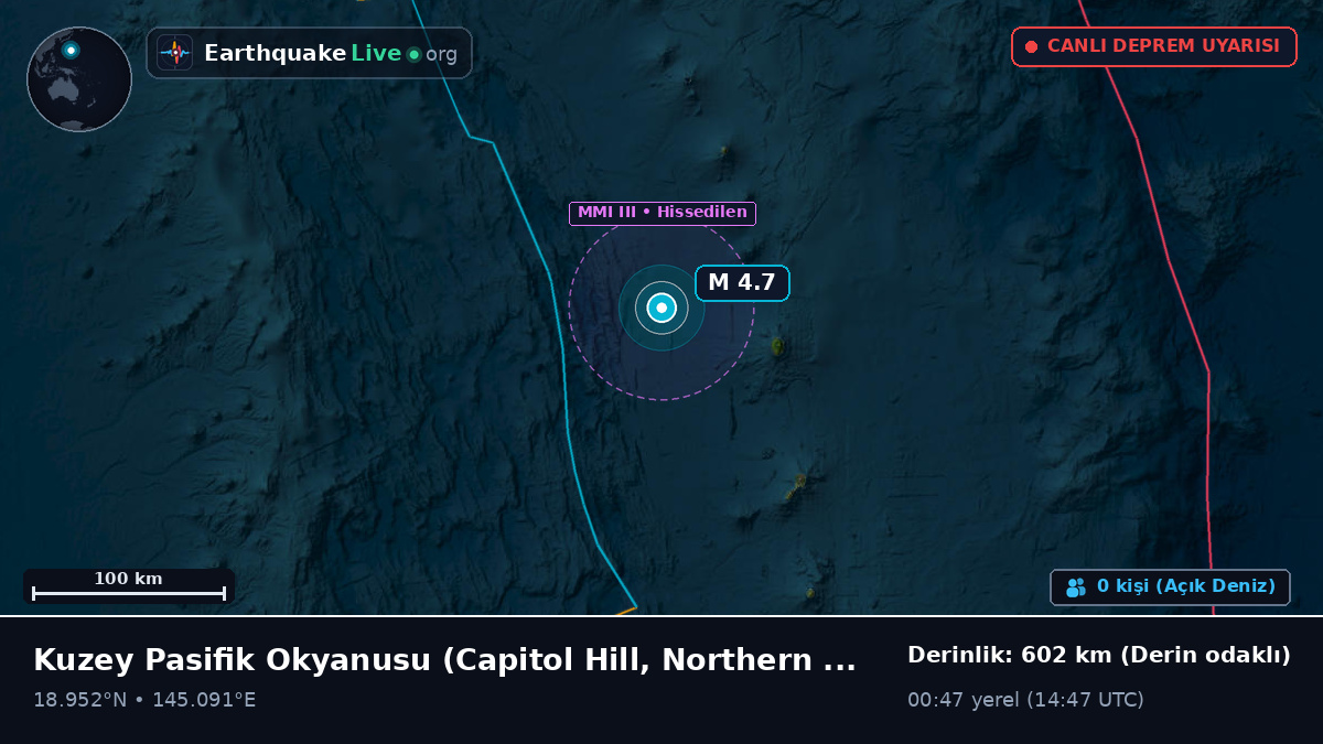 Kuzey Pasifik Okyanusu (Northern Mariana Islands)