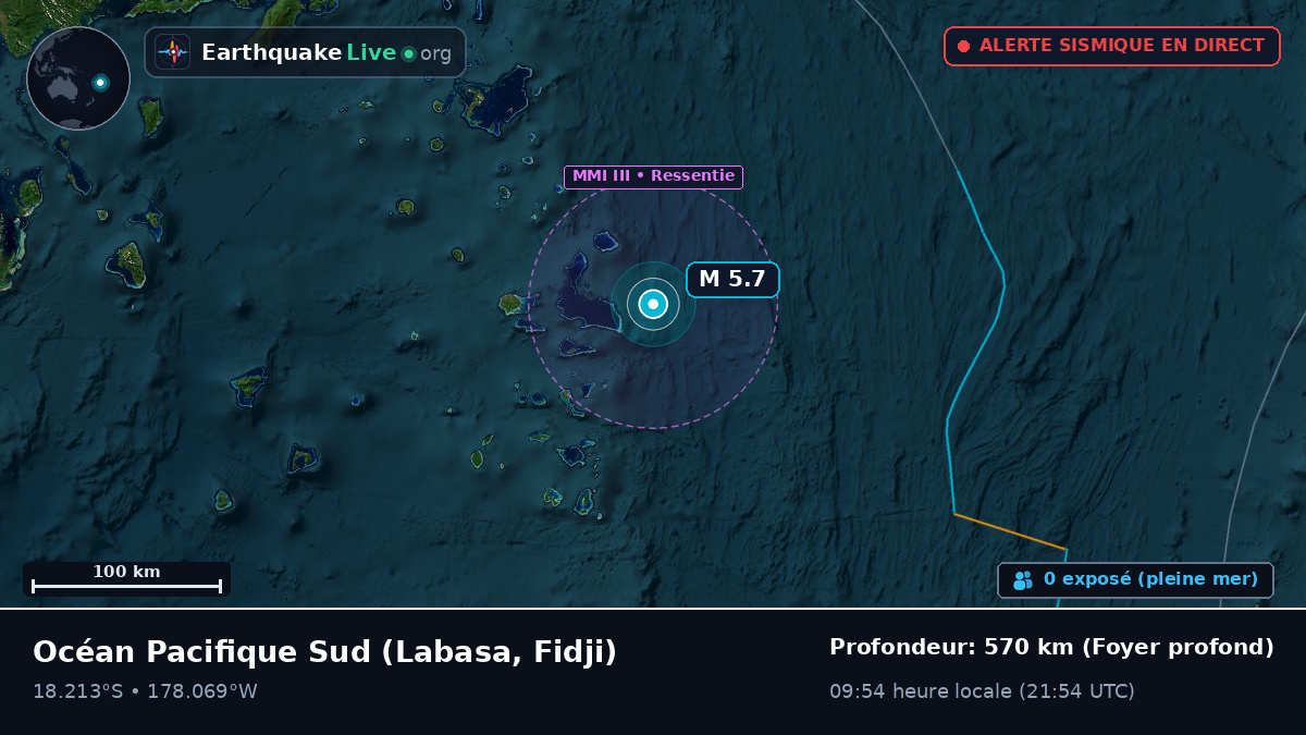 Océan Pacifique Sud (Fidji)