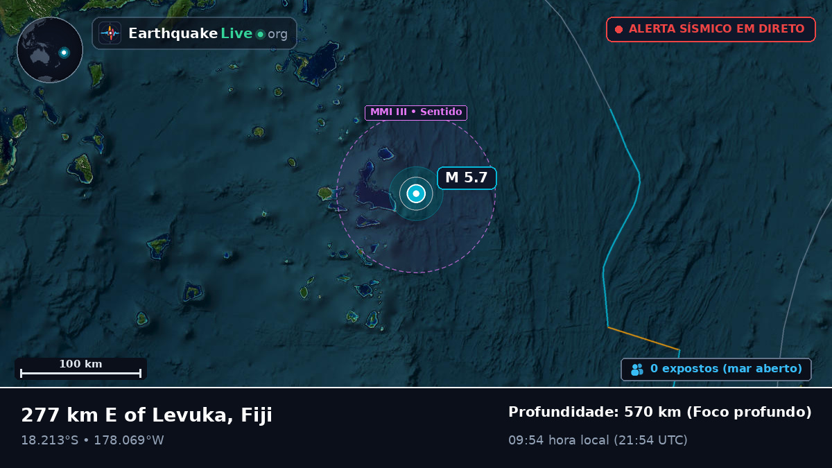 Oceano Pacífico Sul (Fiji)