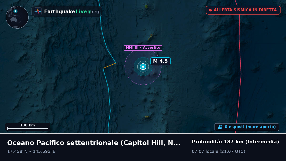 Oceano Pacifico settentrionale (Northern Mariana Islands)