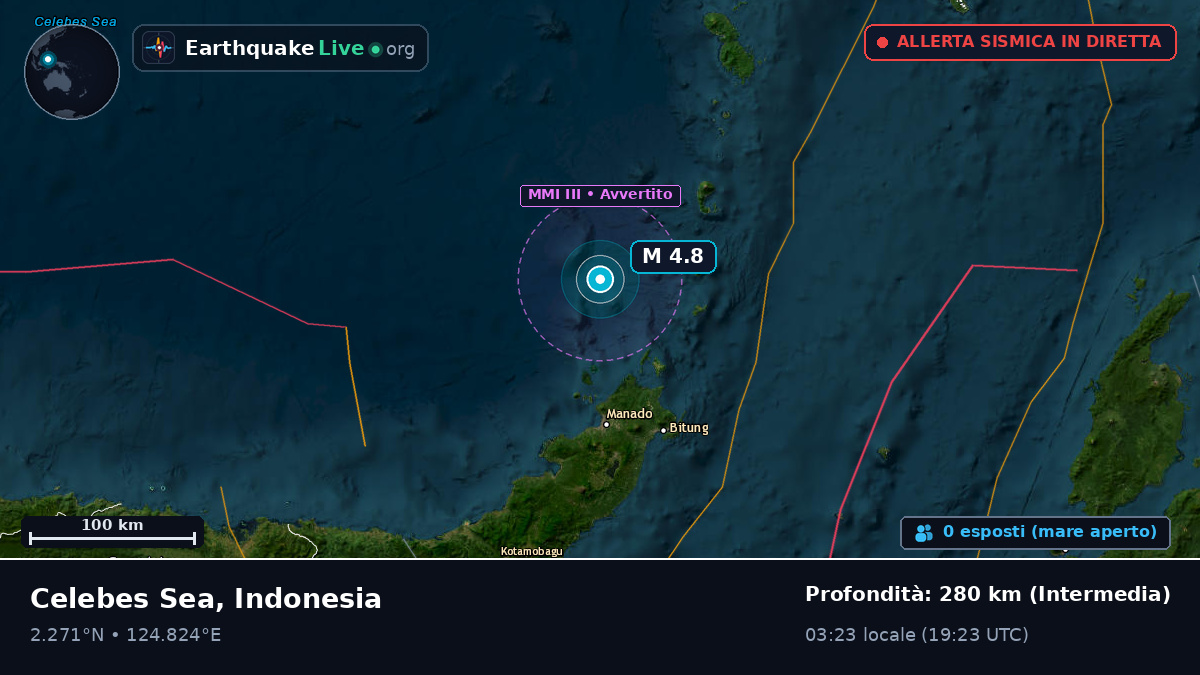 Mare delle Molucche (Indonesia)