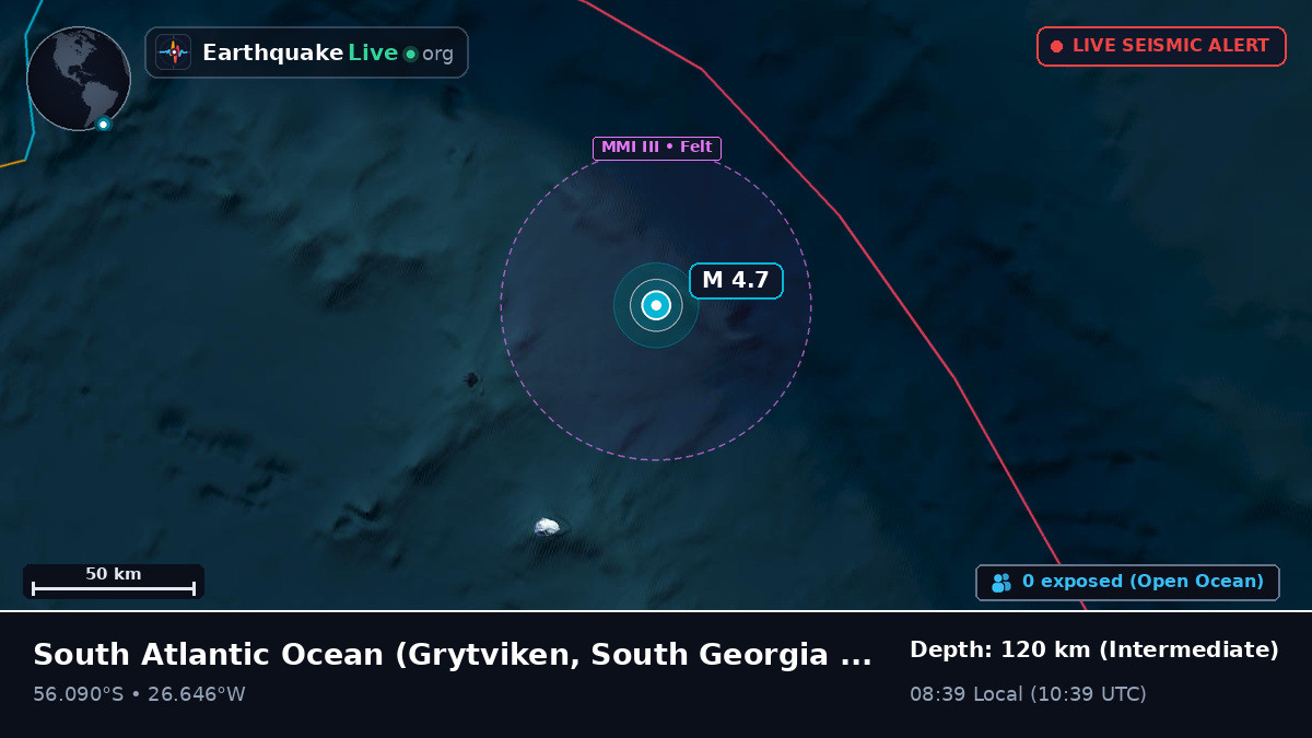 South Atlantic Ocean (South Georgia and the Islands)