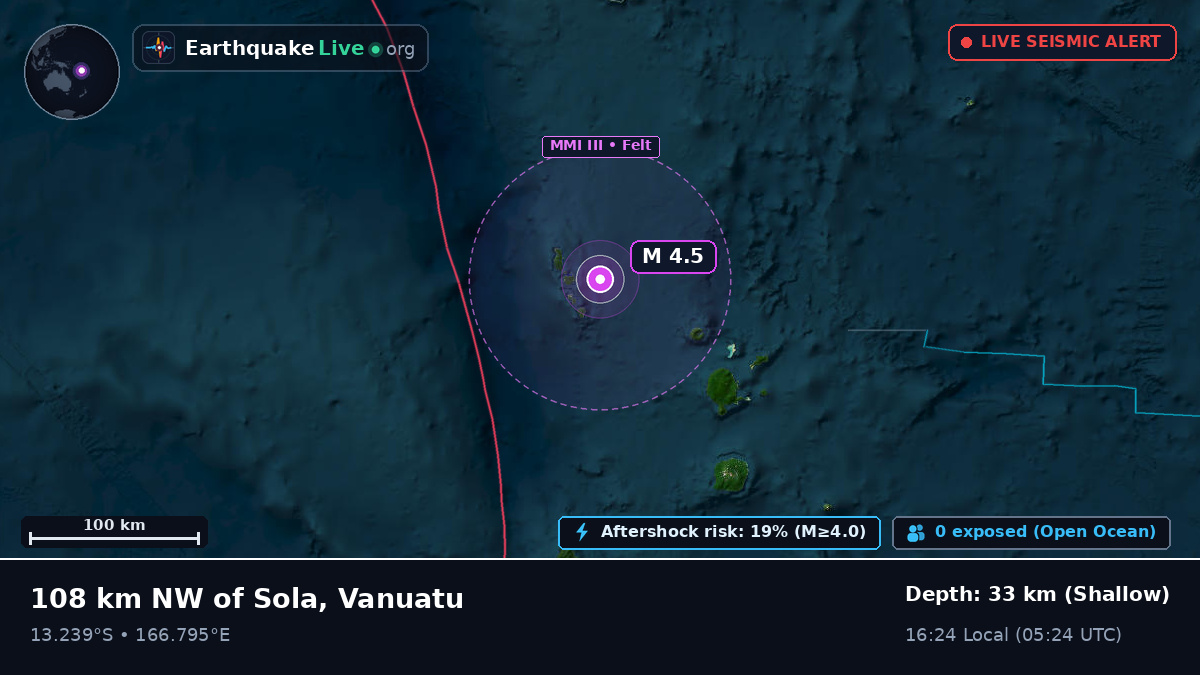 South Pacific Ocean (Vanuatu)