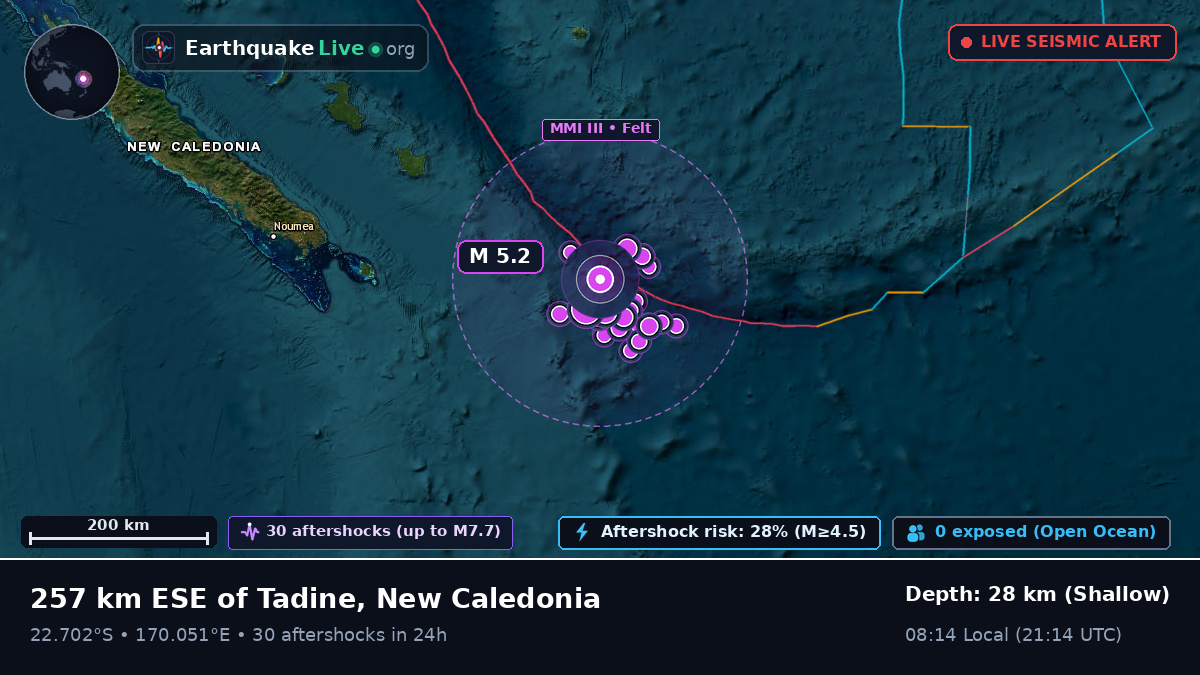 South Pacific Ocean (New Caledonia)