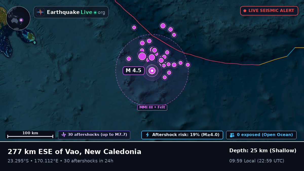 South Pacific Ocean (New Caledonia)