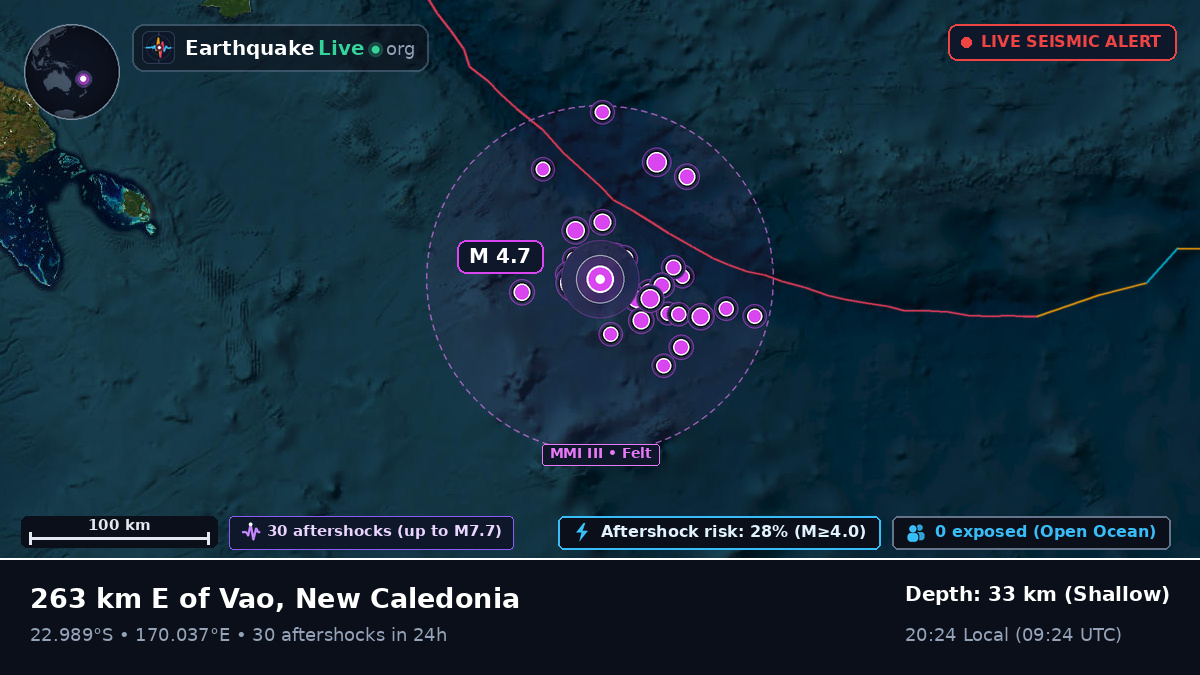 South Pacific Ocean (New Caledonia)