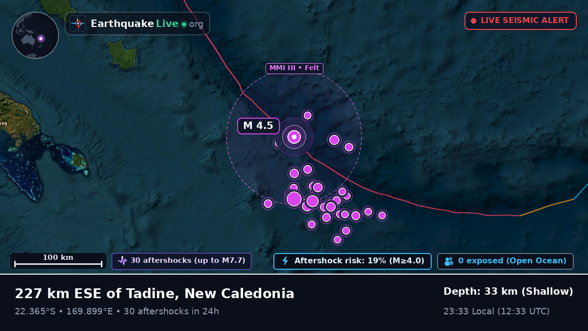 South Pacific Ocean (New Caledonia)