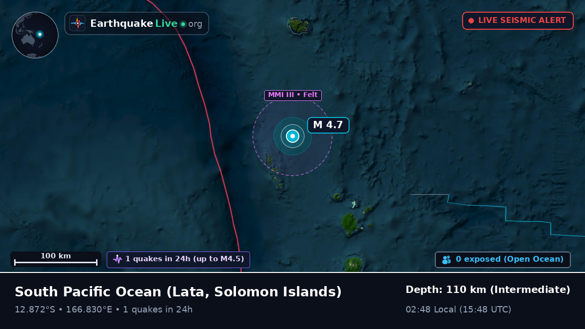 South Pacific Ocean (Solomon Islands)