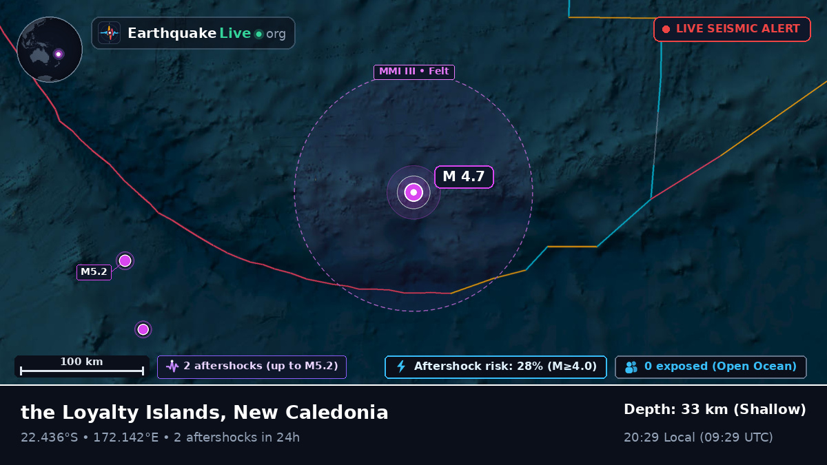 South Pacific Ocean (New Caledonia)