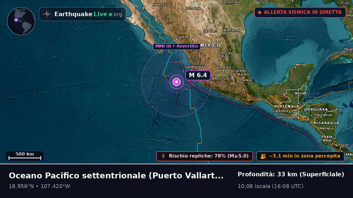 Oceano Pacifico settentrionale (Messico)