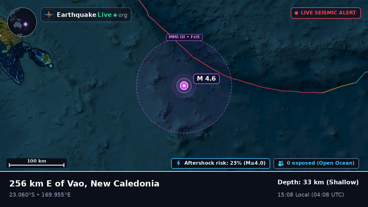 South Pacific Ocean (New Caledonia)