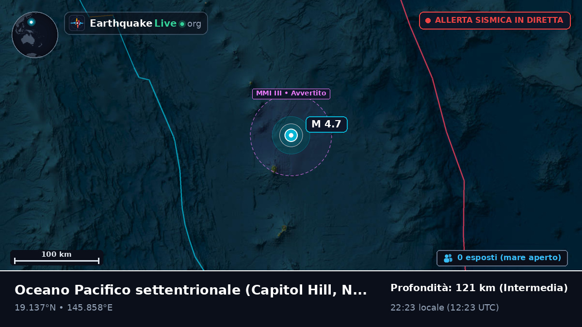 Oceano Pacifico settentrionale (Northern Mariana Islands)