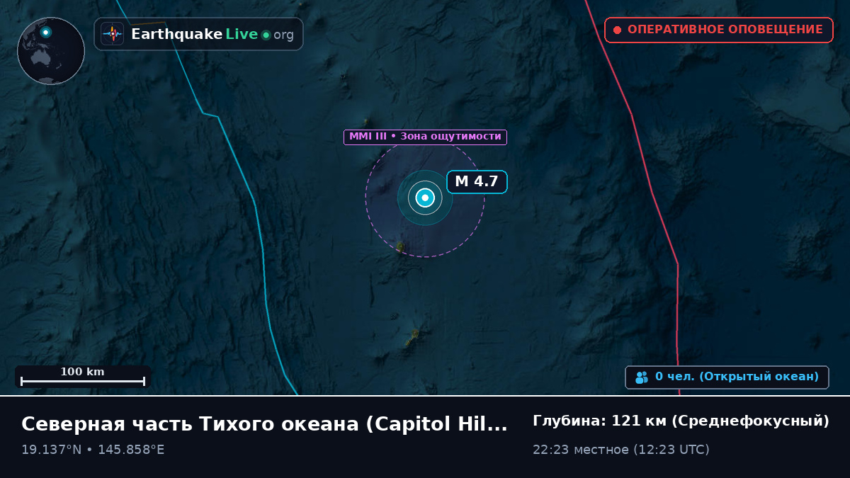 Северная часть Тихого океана (Northern Mariana Islands)