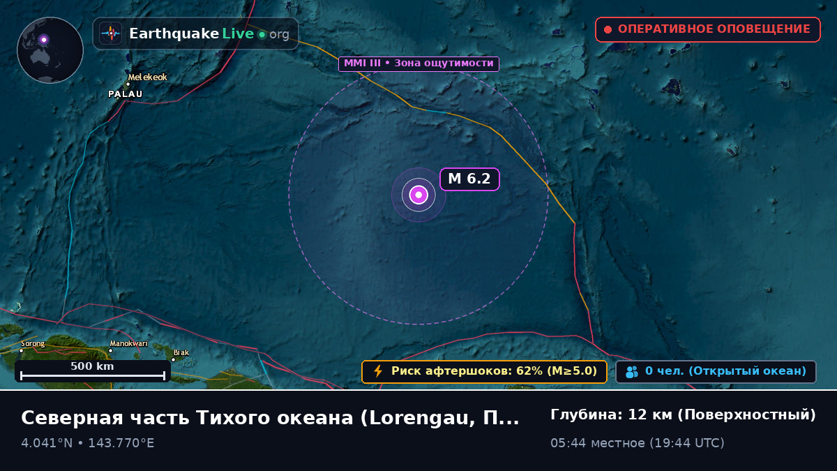 Северная часть Тихого океана (Папуа — Новая Гвинея)