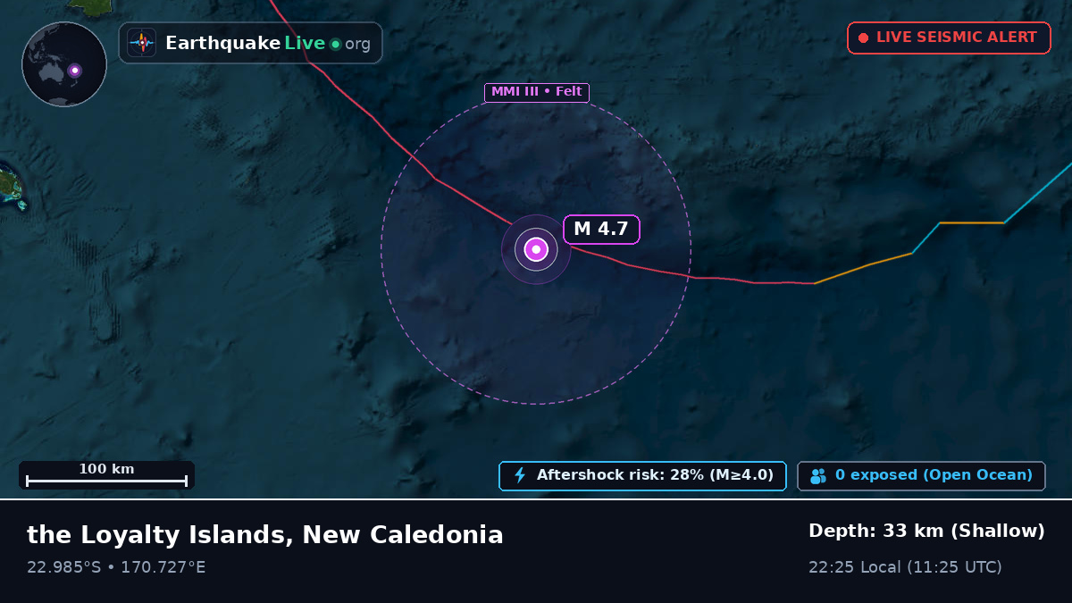 South Pacific Ocean (New Caledonia)