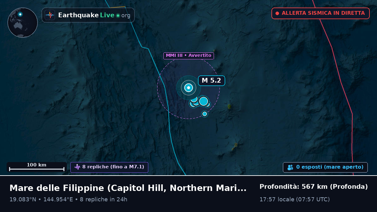 Mare delle Filippine (Northern Mariana Islands)