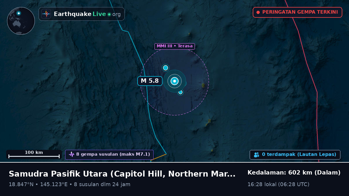 Samudra Pasifik Utara (Northern Mariana Islands)