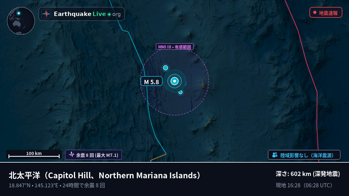 北太平洋 (Northern Mariana Islands)