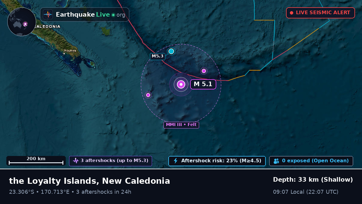 South Pacific Ocean (New Caledonia)