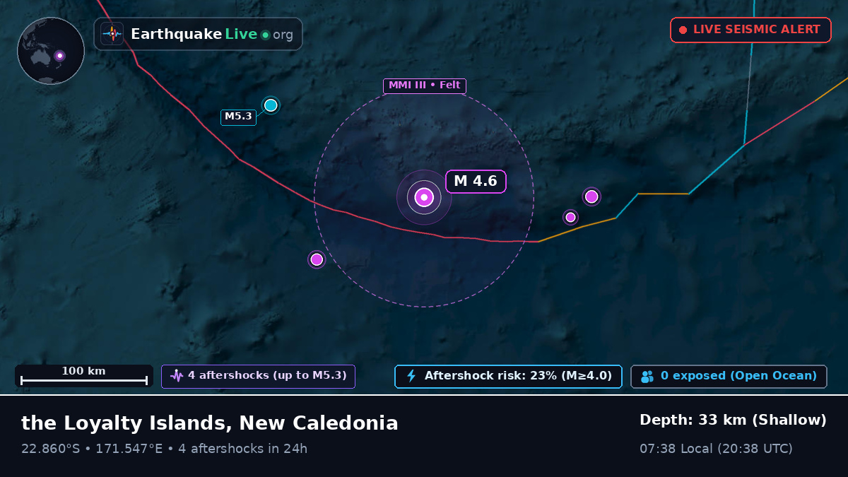 South Pacific Ocean (New Caledonia)