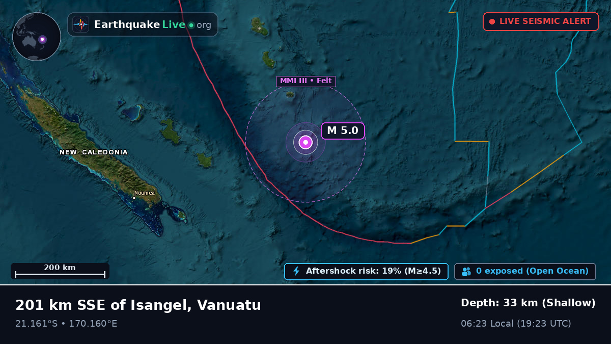 South Pacific Ocean (New Caledonia)