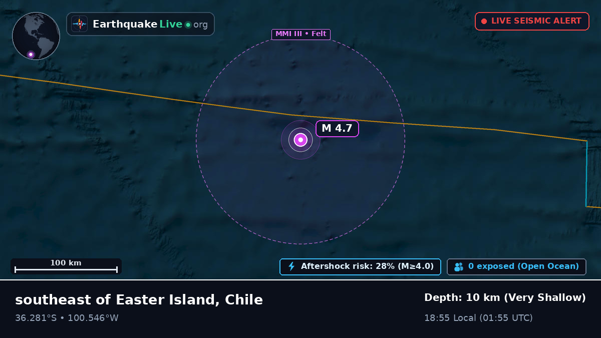 South Pacific Ocean (Chile)