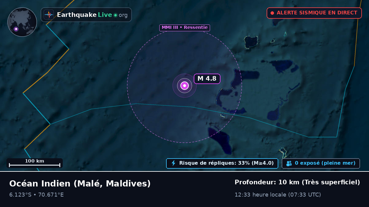 Océan Indien (Maldives)