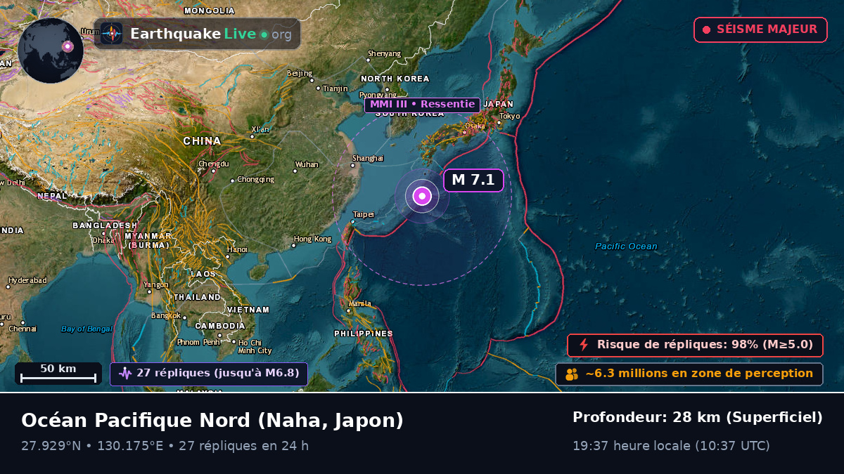 Océan Pacifique Nord (Japon)
