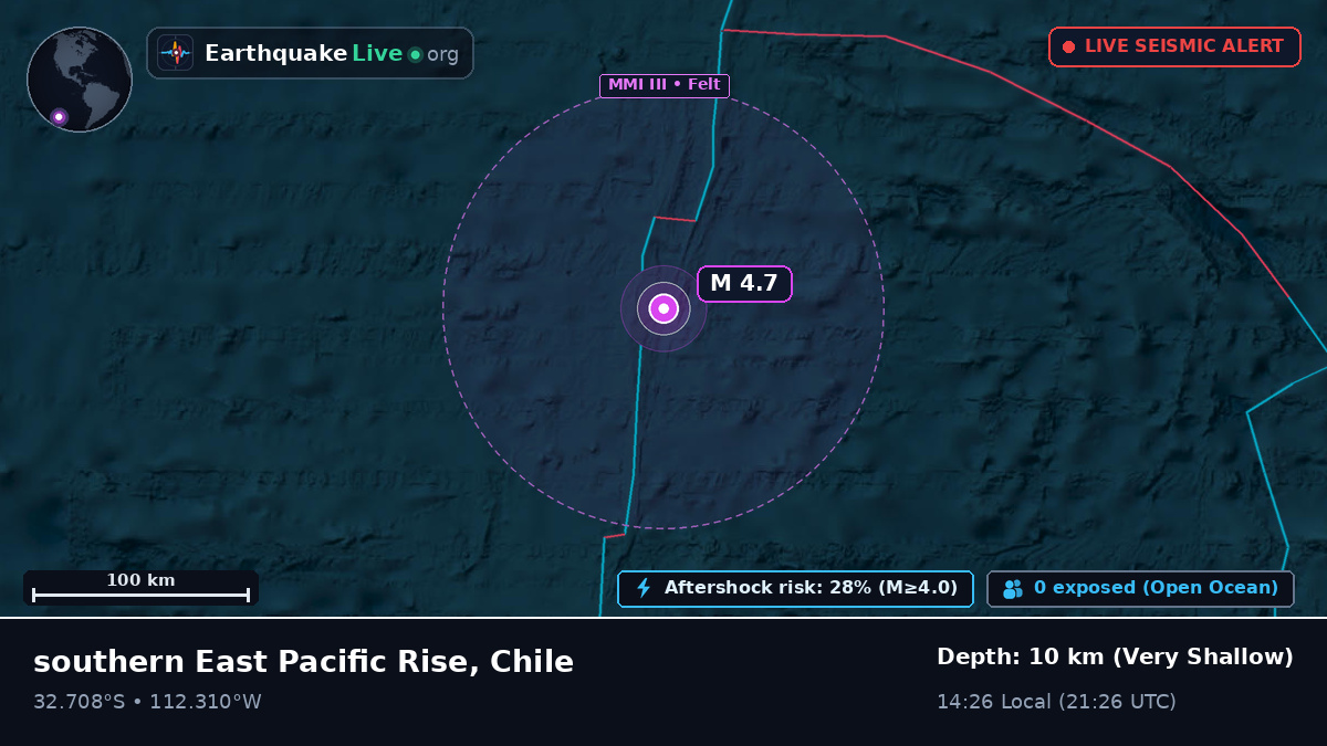South Pacific Ocean (Chile)