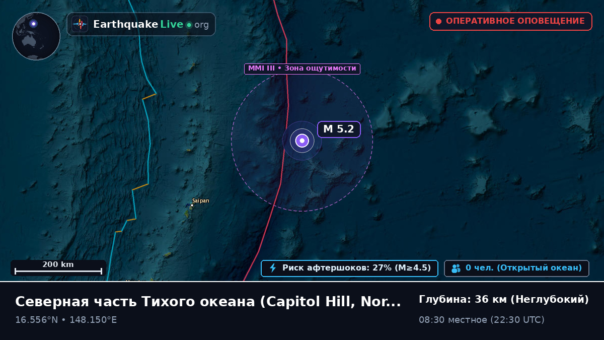 Северная часть Тихого океана (Northern Mariana Islands)