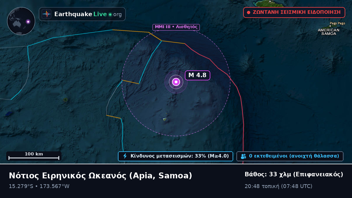 Νότιος Ειρηνικός Ωκεανός (Samoa)