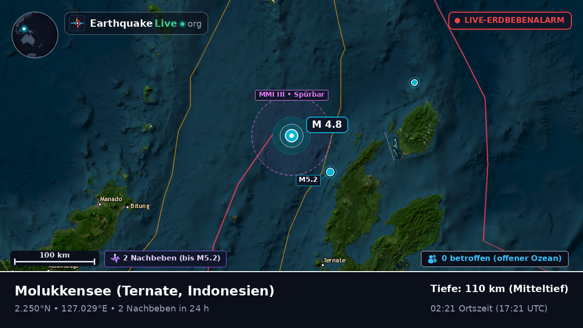 Molukkensee (Indonesien)