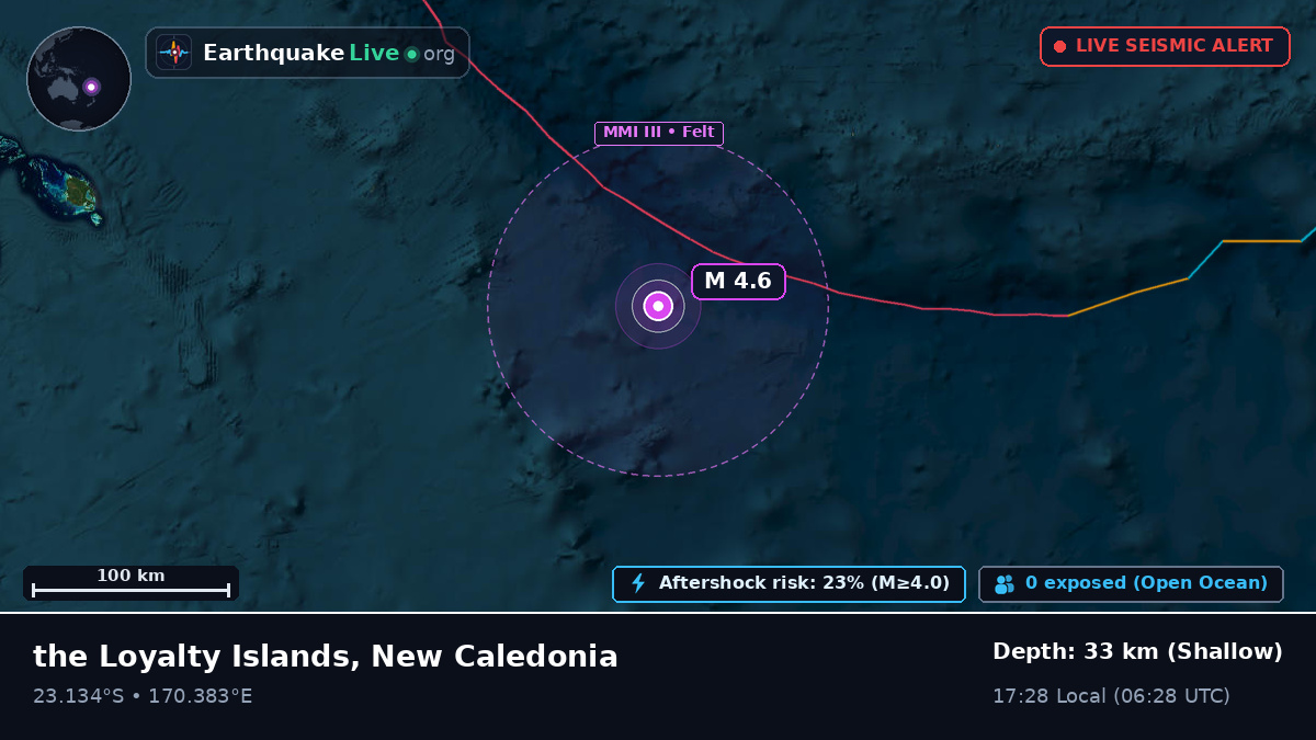South Pacific Ocean (New Caledonia)