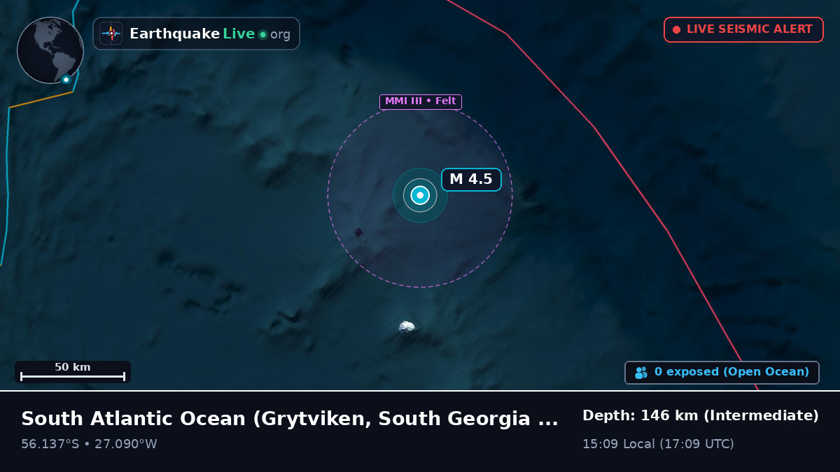 South Atlantic Ocean (South Georgia and the Islands)
