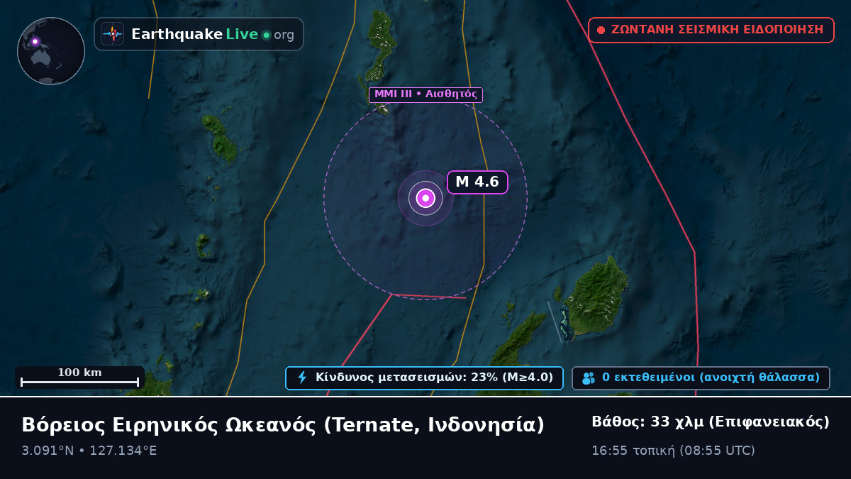 Βόρειος Ειρηνικός Ωκεανός (Ινδονησία)