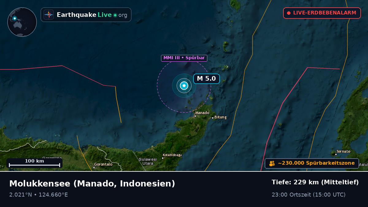 Molukkensee (Indonesien)
