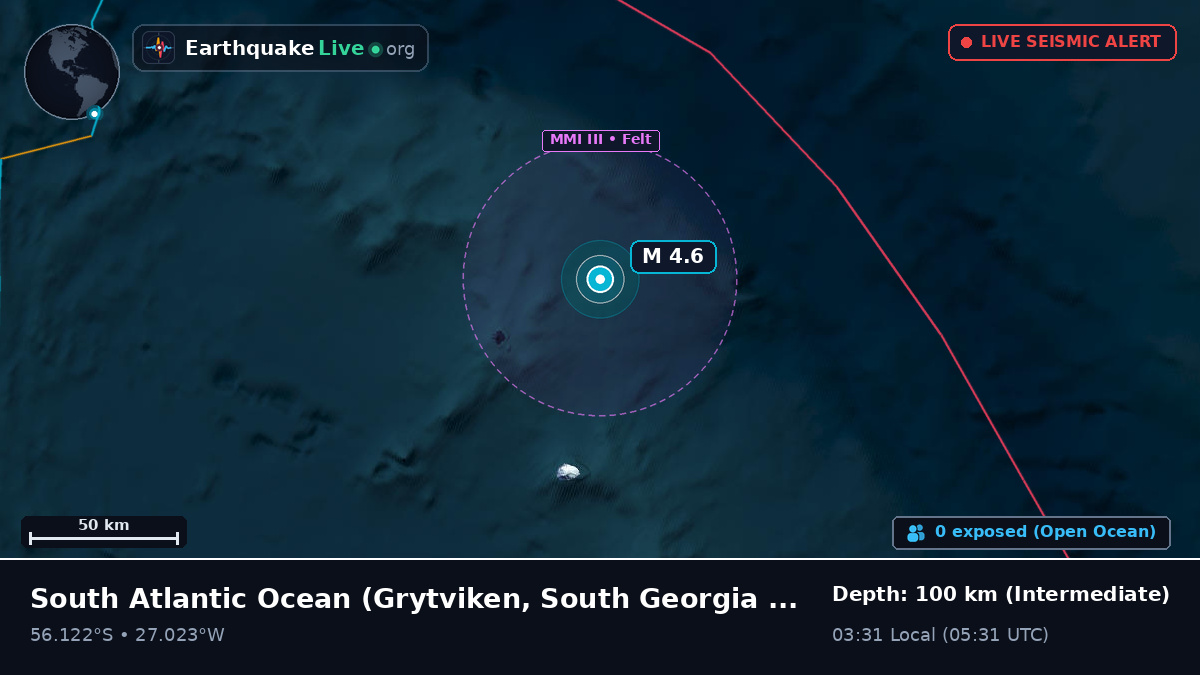 South Atlantic Ocean (South Georgia and the Islands)