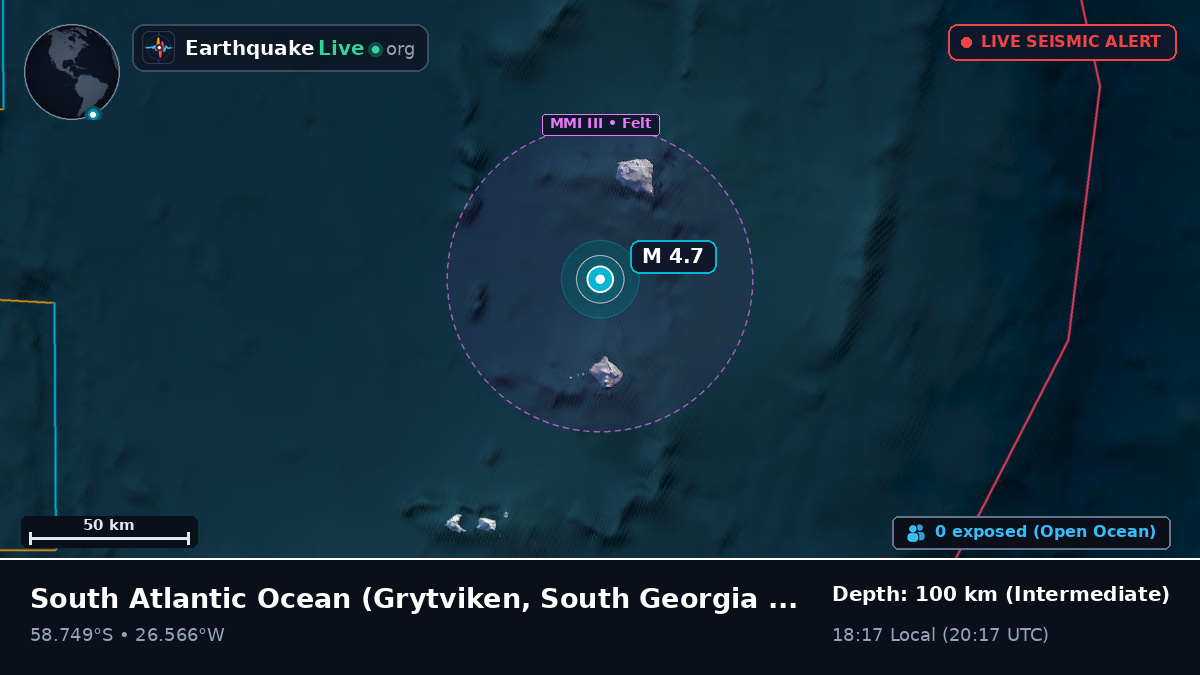 South Atlantic Ocean (South Georgia and the Islands)