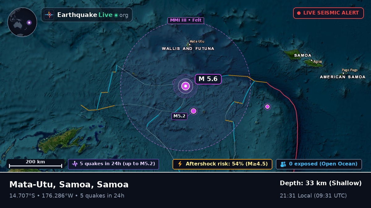 South Pacific Ocean (Samoa)
