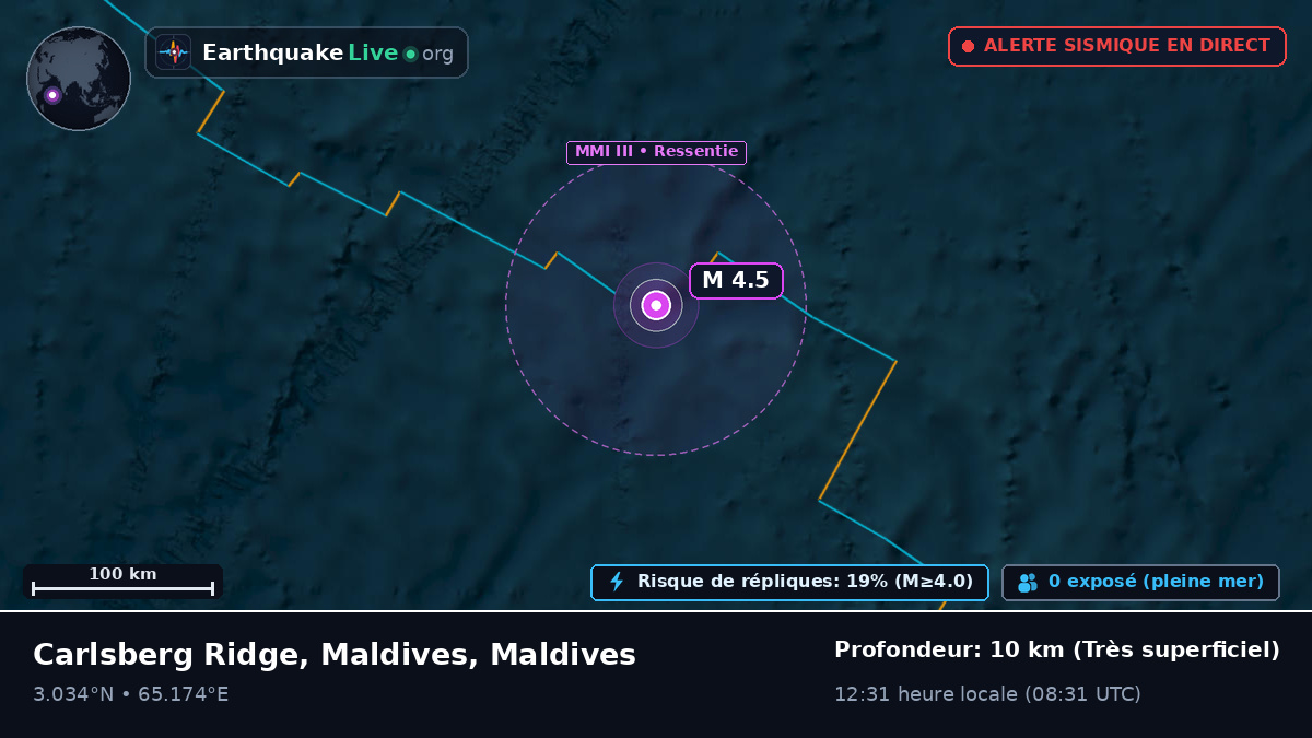 Océan Indien (Maldives)