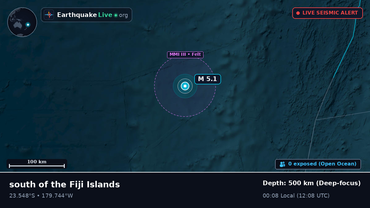 South Pacific Ocean (Tonga)
