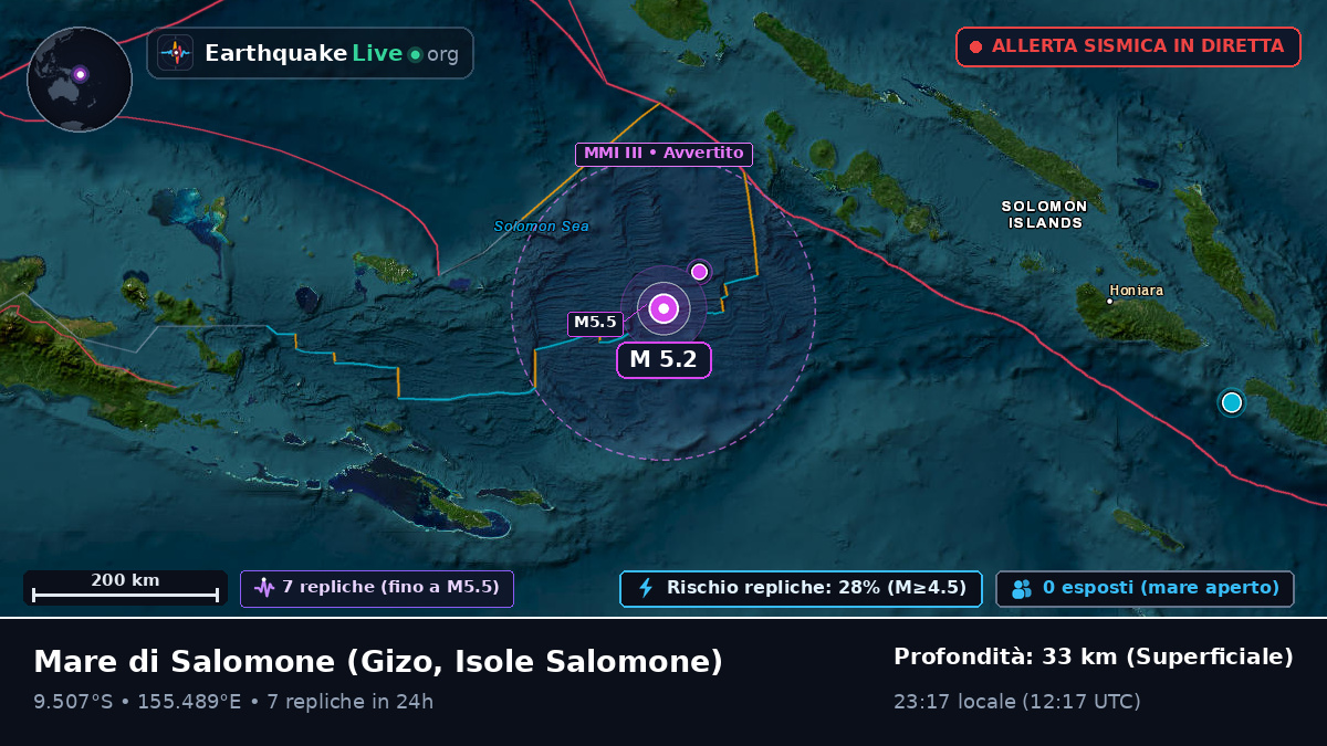 Mare di Salomone (Isole Salomone)