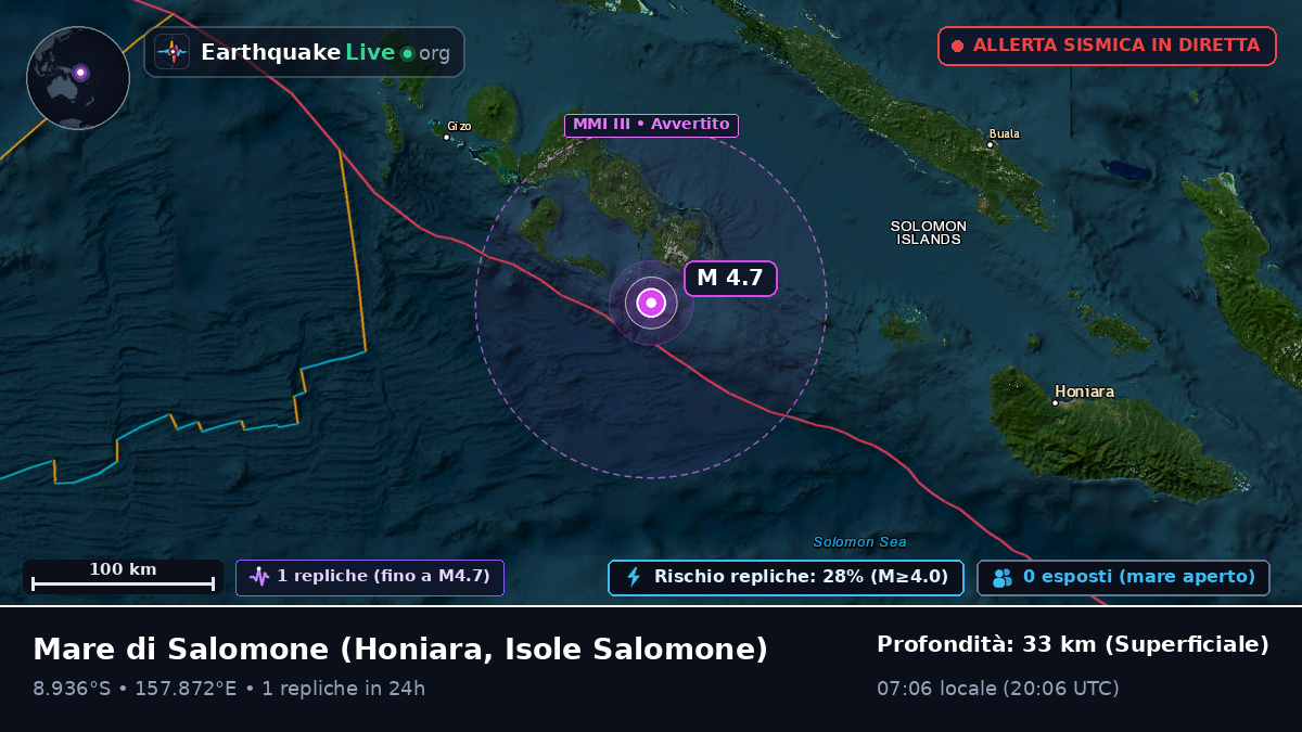 Mare di Salomone (Isole Salomone)
