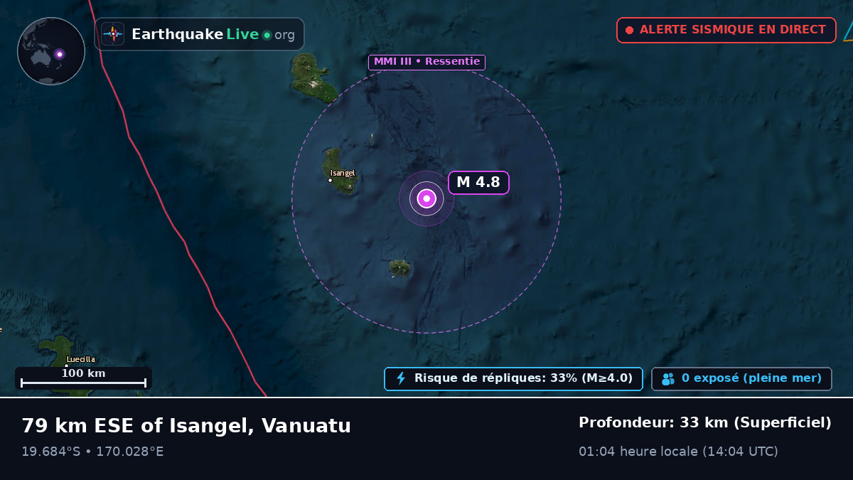 Océan Pacifique Sud (Vanuatu)