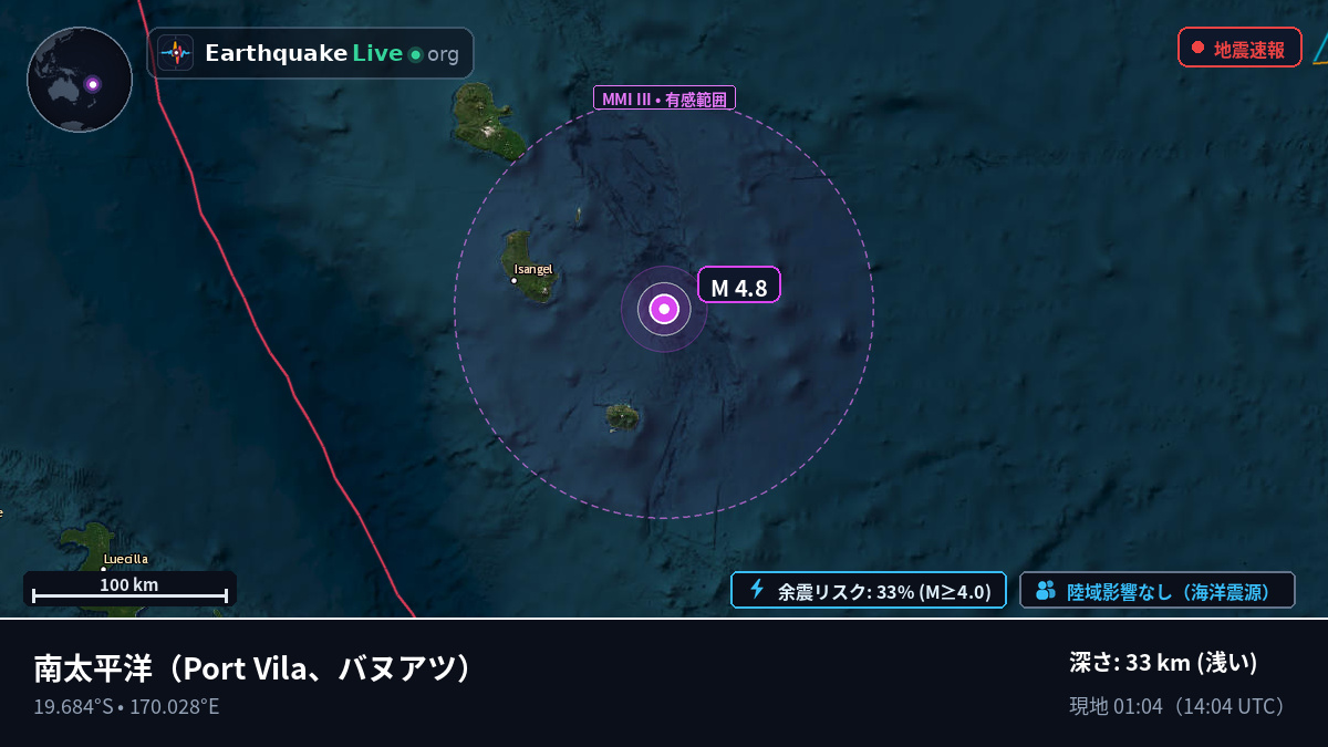 南太平洋 (バヌアツ)